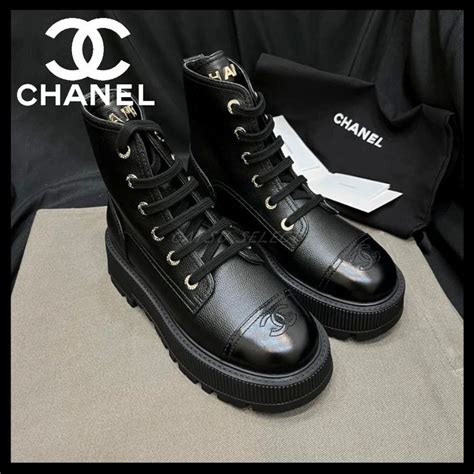 chanel icon boots.